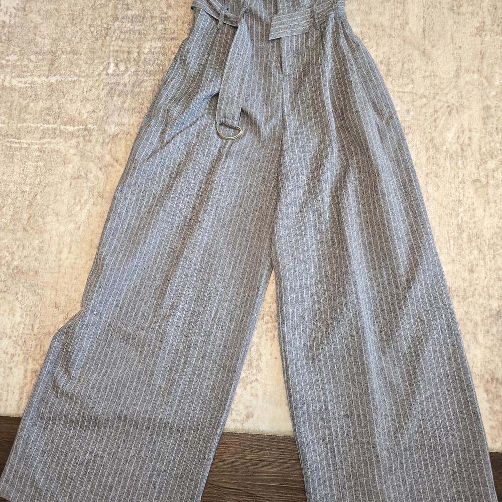 A.Calini by Flying Tomato Women's Blue Wide Leg Pants